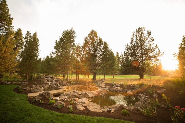 Broken Top Water Feature After