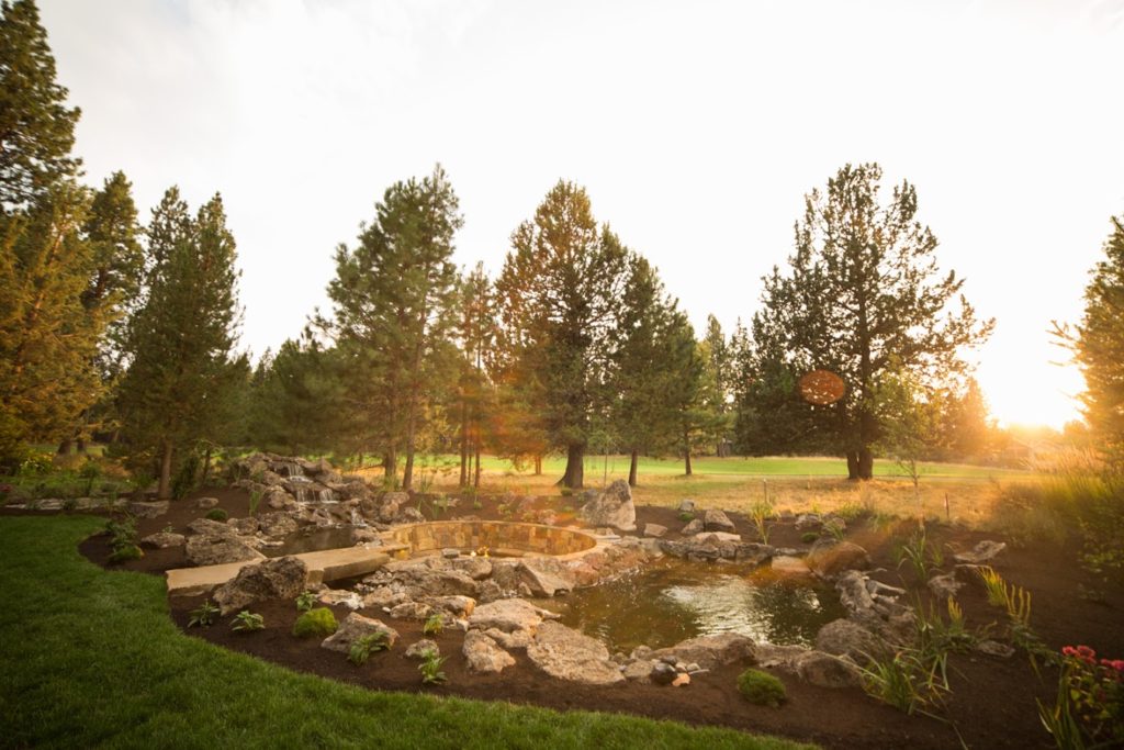 Broken Top Water Feature Before