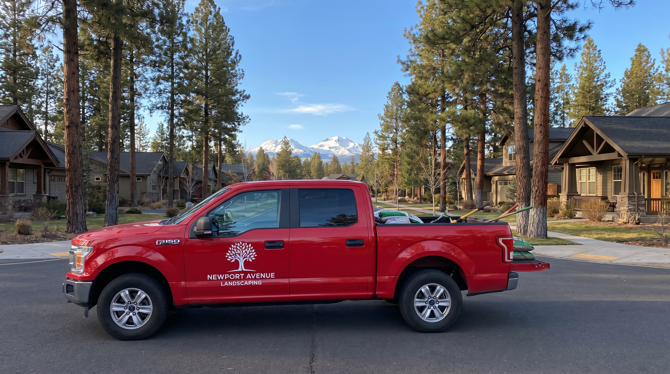 Newport Ave Landscaping team