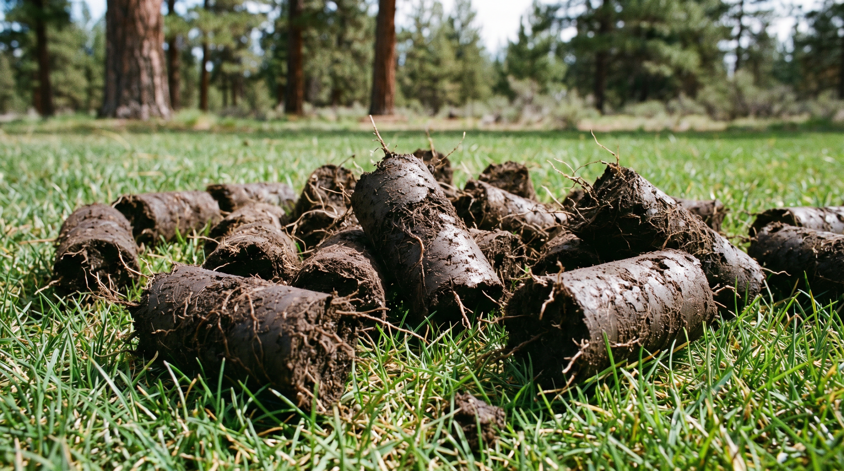 Lawn aeration and overseeding service in Bend Oregon