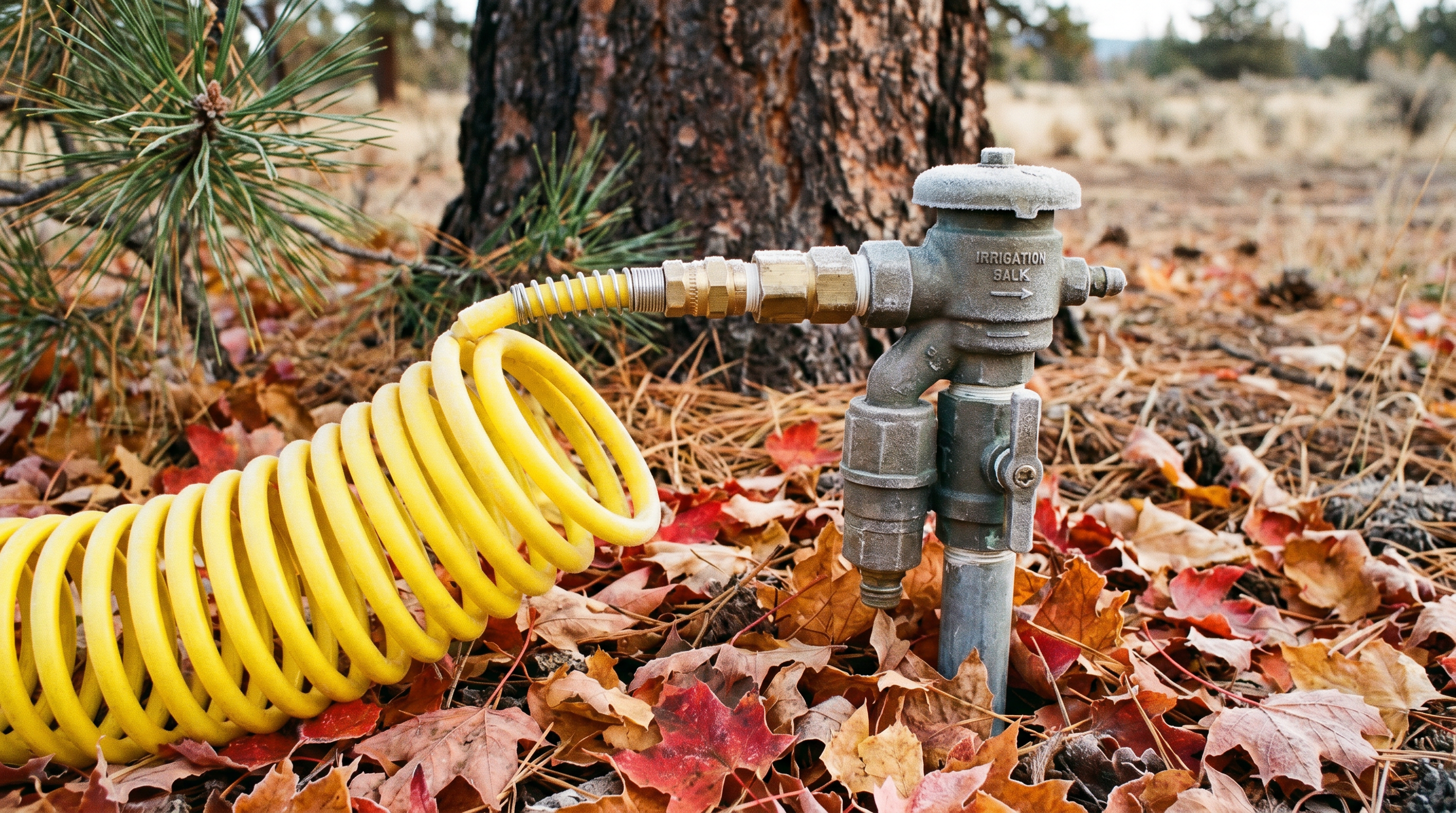 Sprinkler winterization blowout service in Bend Oregon