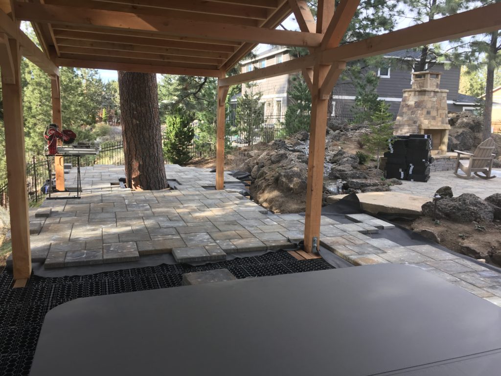 Before: steep hillside with sage and rabbit brush — Westside Bend, Oregon